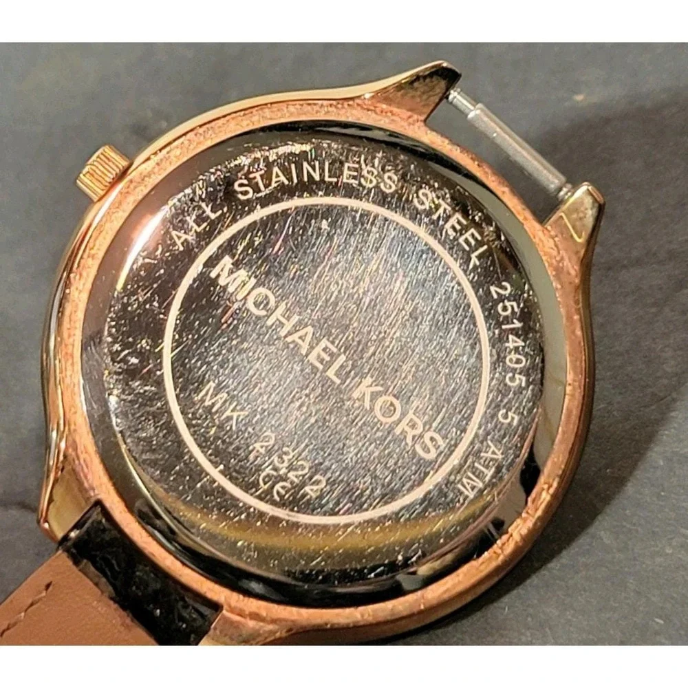 Michael Kors MK2322 Ladies‎ Watch Wrap Watch Black Strap